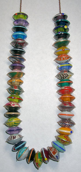 DiskBeadsNecklace