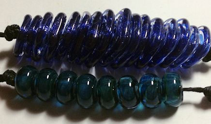 BlueAventurineSquareChipBeads