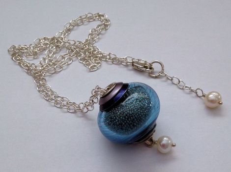 BlueMicrobeadNecklace