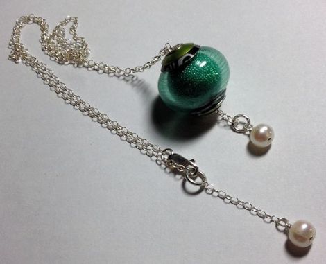 GreenMicrobeadNecklace-2nd