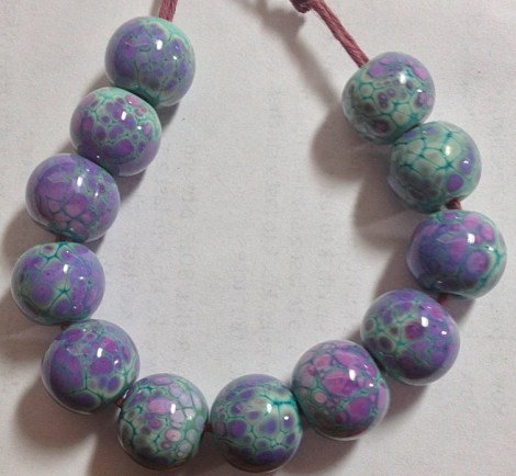 CopperGreen-PurpleRoseFrit